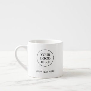 Custom Promotional Logo – No Minimum Order Espresso Cup