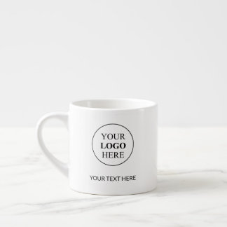 Custom Promotional Logo – No Minimum Order Espresso Cup