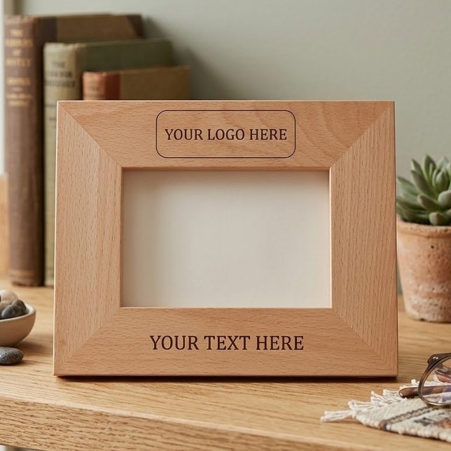 Custom Promotional Logo – No Minimum Order Etched Frames (Creator Uploaded)