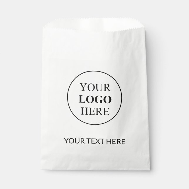 Custom Promotional Logo – No Minimum Order Favour Bags (Front)