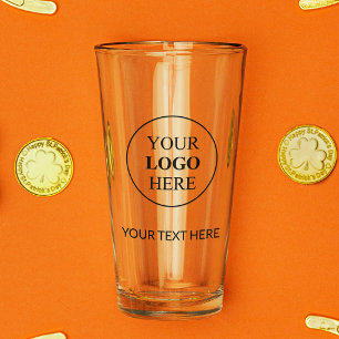 Custom Promotional Logo – No Minimum Order Glass