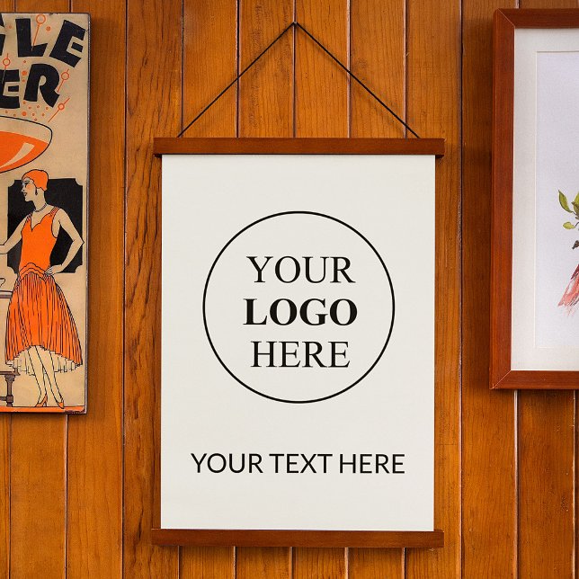 Custom Promotional Logo – No Minimum Order Hanging Tapestry (Creator Uploaded)