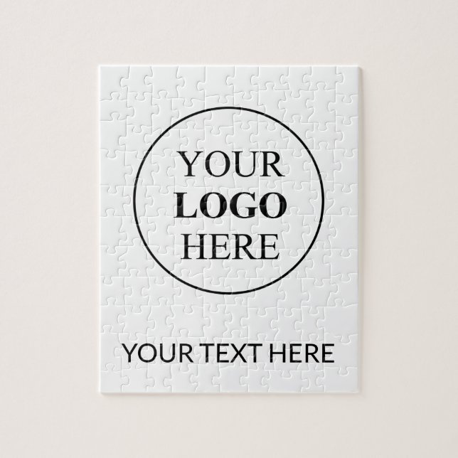 Custom Promotional Logo – No Minimum Order Jigsaw Puzzle (Vertical)