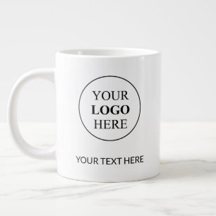 Custom Promotional Logo – No Minimum Order Large Coffee Mug