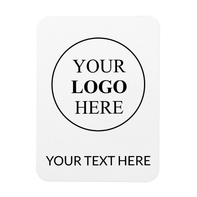 Custom Promotional Logo – No Minimum Order Magnet (Vertical)