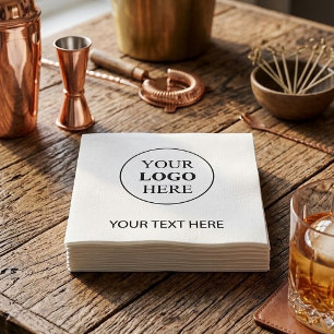 Custom Promotional Logo – No Minimum Order Napkin