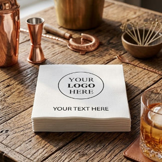 Custom Promotional Logo – No Minimum Order Napkin