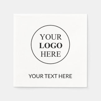Custom Promotional Logo – No Minimum Order Napkin