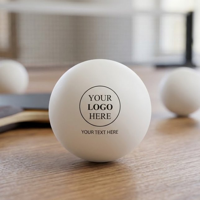 Custom Promotional Logo – No Minimum Order Ping Pong Ball (Creator Uploaded)