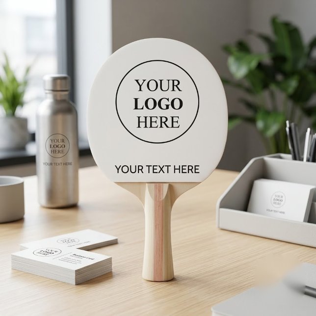 Custom Promotional Logo – No Minimum Order Ping Pong Paddle (Creator Uploaded)