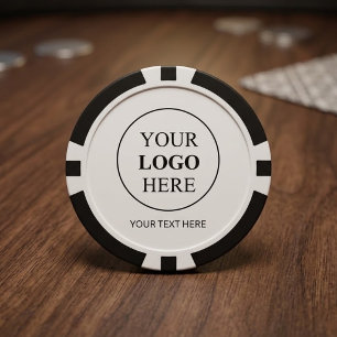 Custom Promotional Logo – No Minimum Order Poker Chips