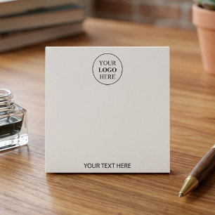 Custom Promotional Logo – No Minimum Order Post-it Notes