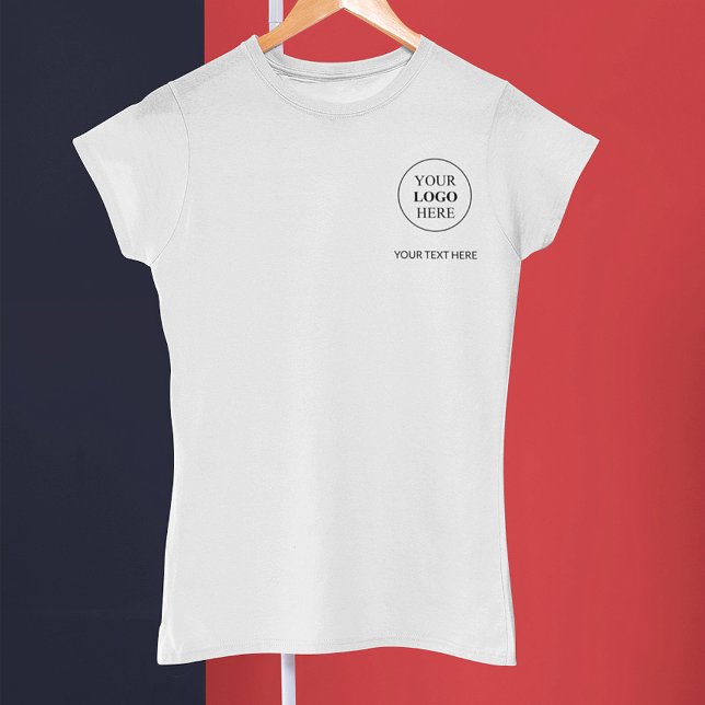 Custom Promotional Logo – No Minimum Order T-Shirt (Creator Uploaded)