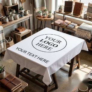 Custom Promotional Logo – No Minimum Order Tablecloth