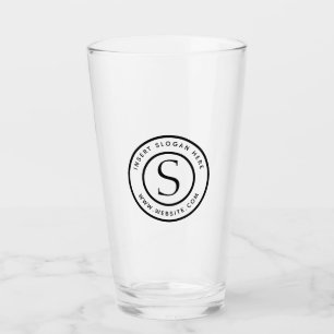 Custom Promotional Monogram Glass