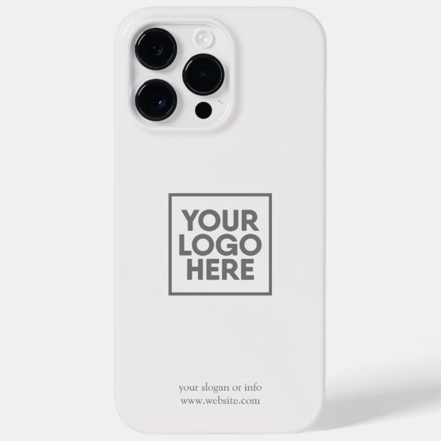 Custom Promotional Phone Case – Logo, Slogan  (Back)