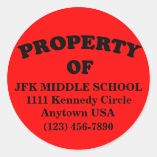 Custom Property Of Stickers