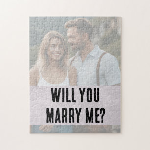 Custom Proposal Photo Puzzle Will You Marry Me