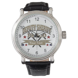 Custom Proud Deputy Sheriff Watch