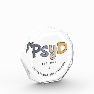 Custom PsyD Doctor of Psychology Psychologist Photo Block