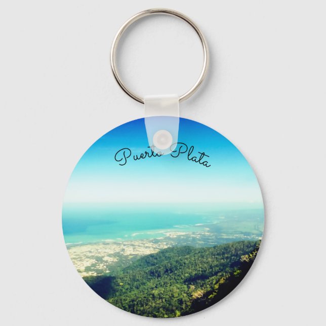 Custom Puerto Plata Key Ring (Front)