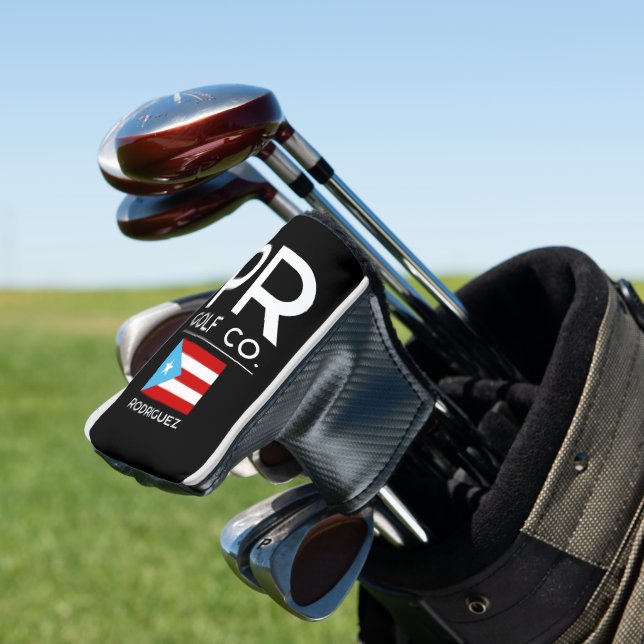 Custom Puerto Rico Golf Putter Headcover – PR Golf (In Situ)