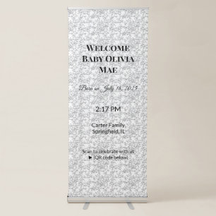 Custom Pull Up Banner Vertical & Tabletop Retrac