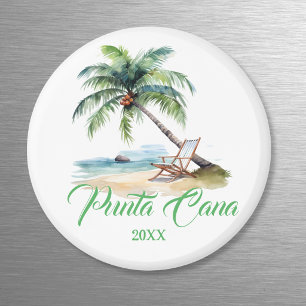 Custom Punta Cana Beach Magnet