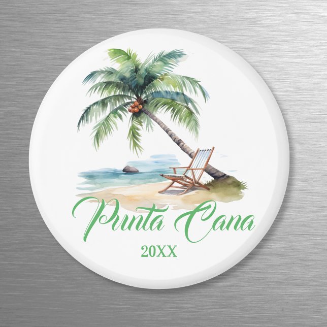 Custom Punta Cana Beach  Magnet (Creator Uploaded)