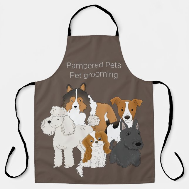 Custom Puppy Apron (Front)
