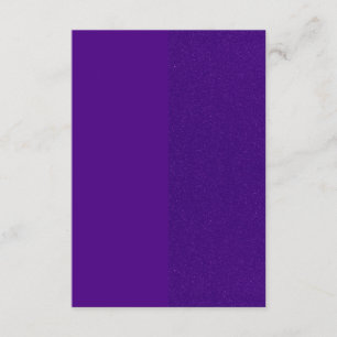 Custom Purple & Glitter Enclosure Card