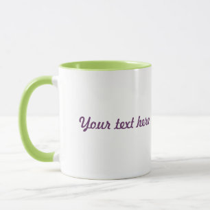 Custom Purple Goat Lover Pop Art Design Mug