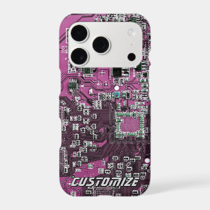 Custom Purple PCB Circuit Board for IT Pros 2