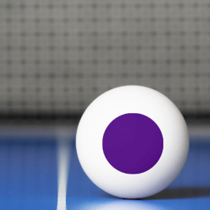 Custom Purple Ping Pong Ball