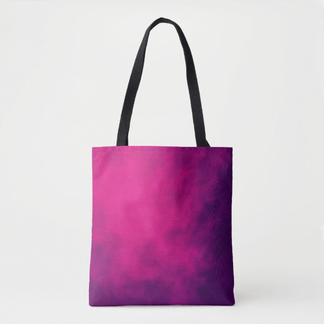 Custom Purple Tote Bag (Front)