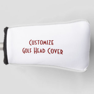 custom Putter Golf Head Cover