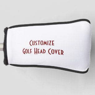 custom Putter Golf Head Cover
