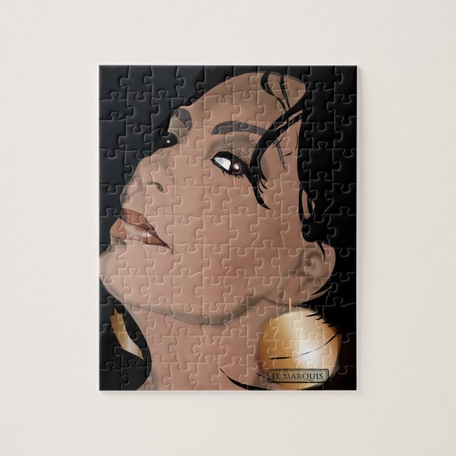 CUSTOM PUZZLE WITH GIFT BOX- JACKIE (Vertical)