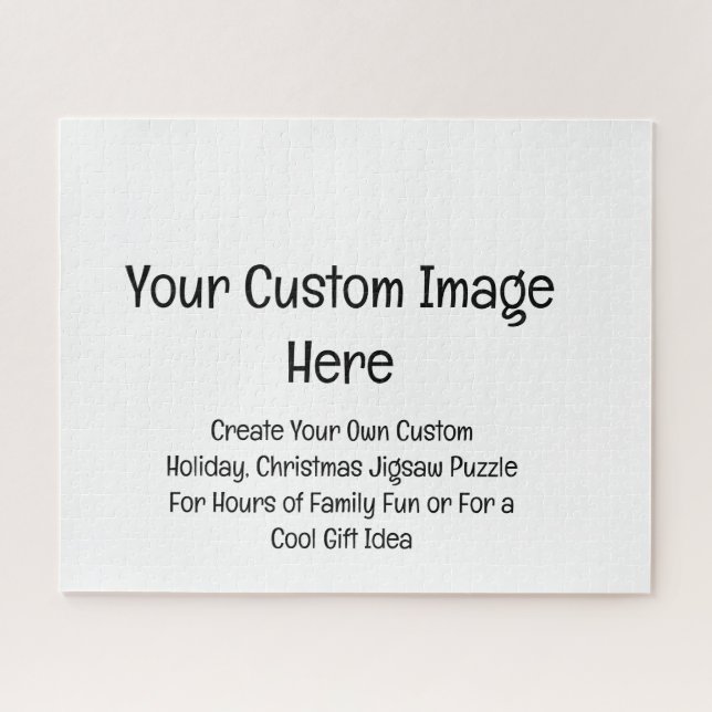 Custom Puzzles, Upload Your Own Design Jigsaw Puzzle (Horizontal)