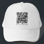 Custom QR – Add Your QR & Content Trucker Hat<br><div class="desc">Design your own qr hat! Upload your qr & add a small content – perfect for branding, events, etc.</div>