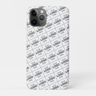 Custom QR Code Business Logo Name Template iPhone 11 Pro Case