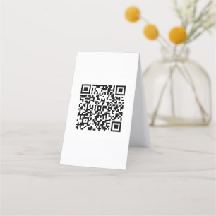 Custom QR Code business Loyalty Card