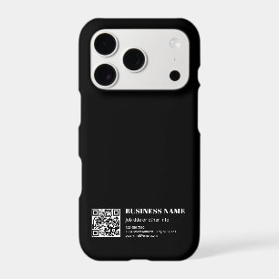 Custom QR code & Editable Retro-Modern Text
