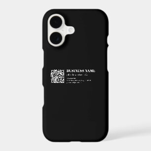 Custom QR code & Editable Retro-Modern Text