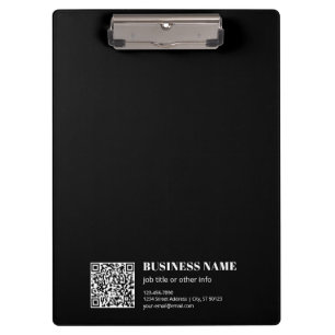 Custom QR code & Editable Retro-Modern Text Clipboard