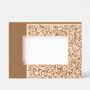 Custom QR Code Etched Frames Personalised Gift