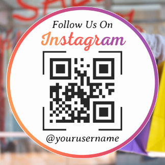 Custom QR code Instagram Business QR Code