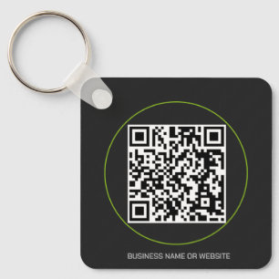 Custom QR Code Keychain