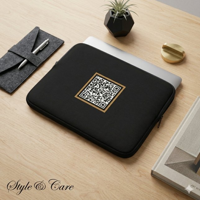 Custom QR Code Laptop Sleeve for Brand Promotion (Custom QR Code Laptop Sleeve for Brand Promotion)