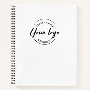 Custom QR CODE Logo website Promotional Notebook